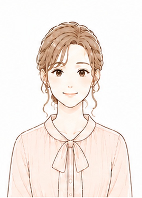 女性会員のイラスト