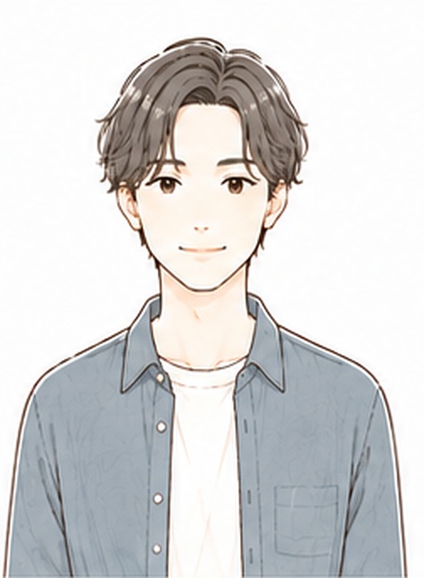 男性会員のイラスト