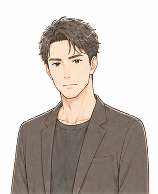 男性会員のイラスト